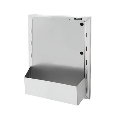 Alfresco Stainless Steel Accessory Door Bin - XEDS-1 | Installed on Door