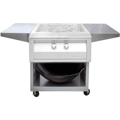 Alfresco 24 Inch Cart For Versapower Cooker – AXEVP-C With Marine Armour