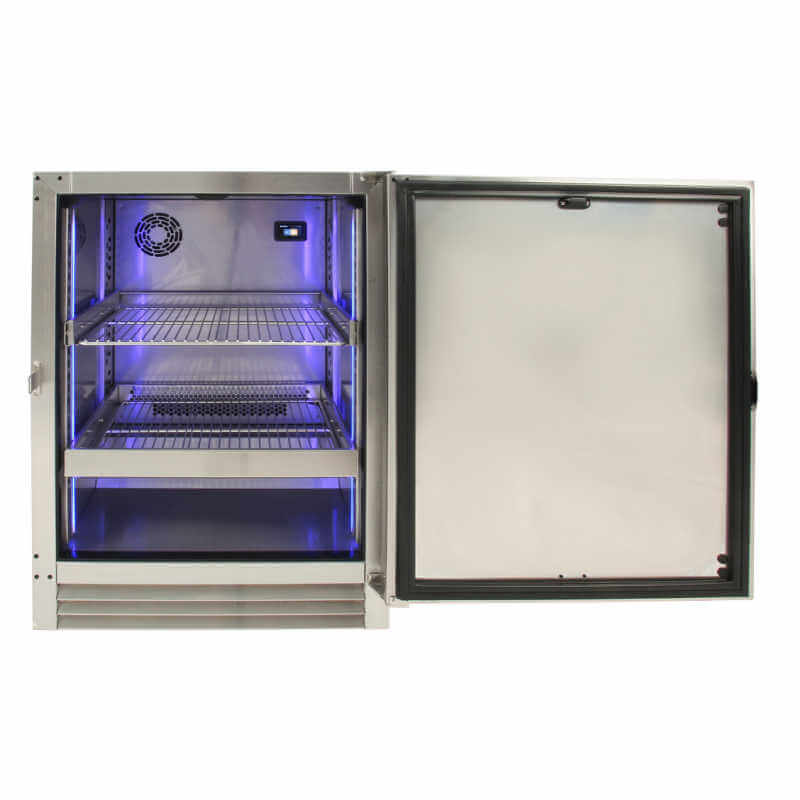 Alfresco 24-Inch 5.67 Cu. Ft. Outdoor Refrigerator | Forced Air Cooling 