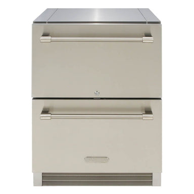 Alfresco 24-Inch 5.67 Cu. Ft. Two-Drawer Outdoor Refrigerator - AR-24D