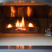 Alfresco 30-Inch Countertop Outdoor Pizza Oven | Infrared Ceramic Log Burner