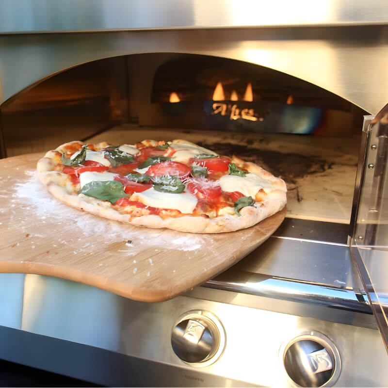 Alfresco 30-Inch Countertop Outdoor Pizza Oven  | Refractory Ceramic Hearth