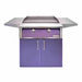 Alfresco 30 Inch Freestanding Gas Griddle with Cart  | Blue Lilac