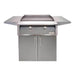 Alfresco 30 Inch Freestanding Gas Griddle with Cart  |Signal Gray