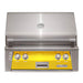 Alfresco 30-Inch Standard Built-in- Gas Grill | In Traffic Yellow