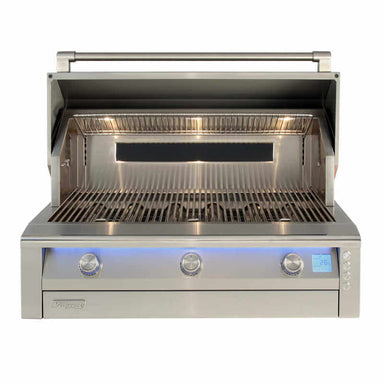 Alfresco AIPG 36-Inch Gas Grill | Grill Hood Opened