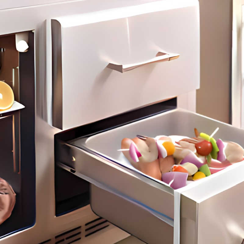 Alfresco ALXE 56-Inch Freestanding Gas Deluxe Grill On Refrigerated Cart With Sear Zone, Rotisserie, And Side Burner