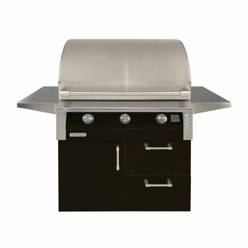 Alfresco AIPG 36-Inch Freestanding Gas Grill | Jette Black Gloss