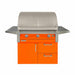 Alfresco AIPG 36-Inch Freestanding Gas Grill | Luminous Orange