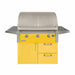 Alfresco AIPG 36-Inch Freestanding Gas Grill | Traffic Yellow