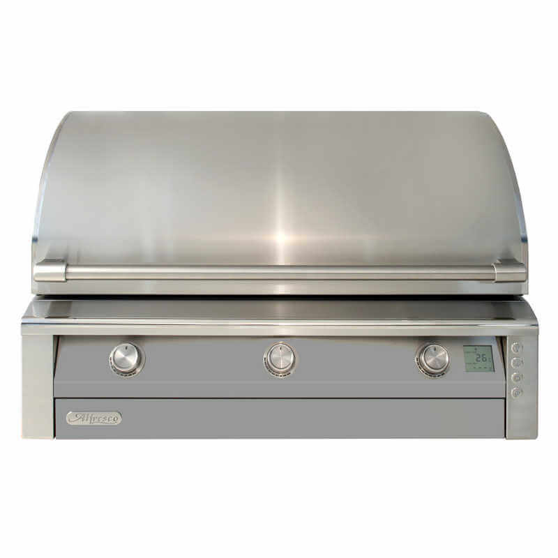 Alfresco AIPG 42-Inch Built-In Gas Grill | Signal Gray