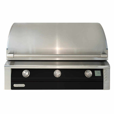 Alfresco AIPG 42-Inch Built-In Gas Grill | Matte Black