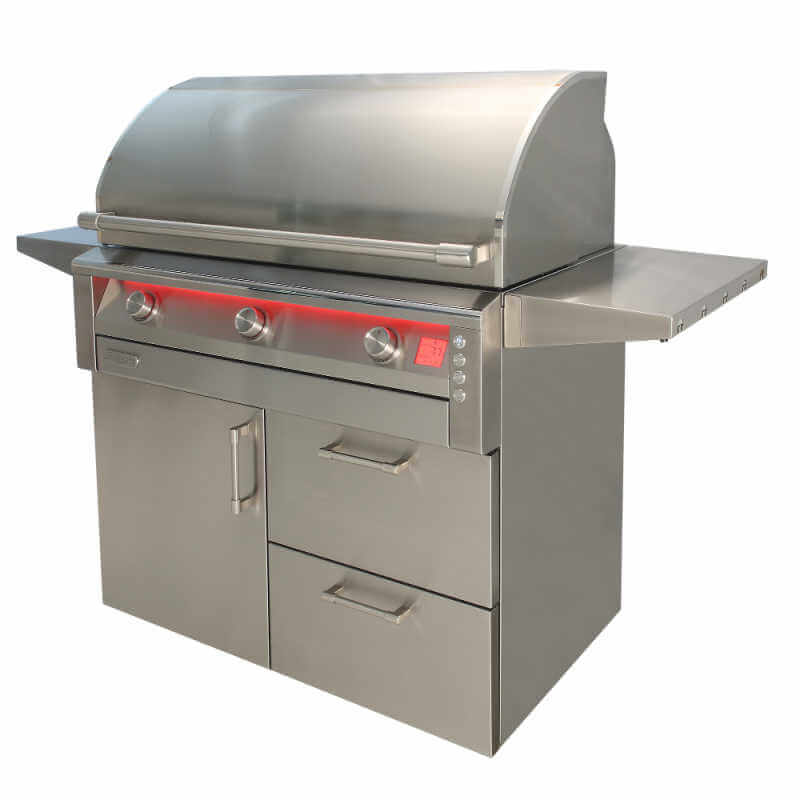 Alfresco AIPG 42-Inch Freestanding Gas Grill | 304 Stainless Steel