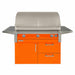 Alfresco AIPG 42-Inch Freestanding Gas Grill | Luminous Orange