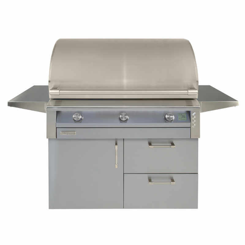 Alfresco AIPG 42-Inch Freestanding Gas Grill | Signal Gray