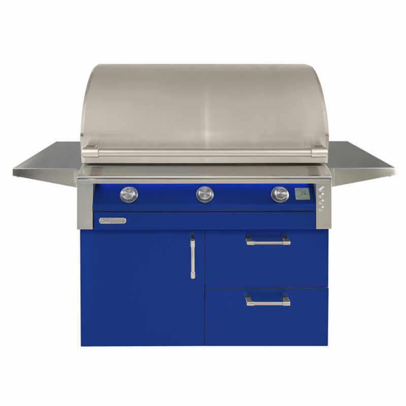 Alfresco AIPG 42-Inch Freestanding Gas Grill | Ultramarine Blue