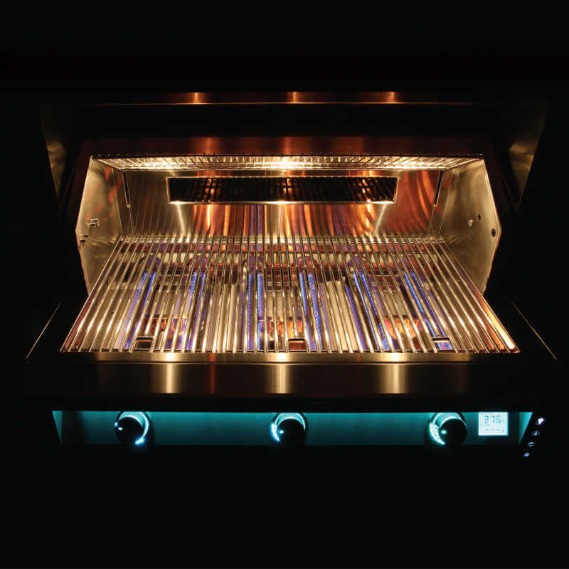 Alfresco AIPG Grill | Interior Grill Lighting