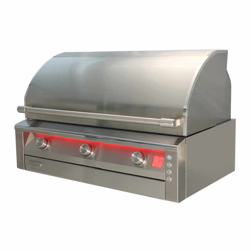 Alfresco AIPG 42-Inch Built-In Gas Grill | 304 Stainless Steel