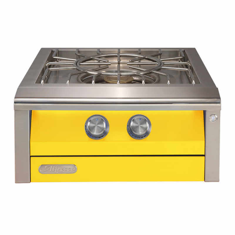 Alfresco AIPG Gas Power Burner | Traffic Yellow