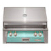 Alfresco ALXE 30-Inch Built-In Grill With Sear Zone And Rotisserie - ALXE-30SZ | Light Green 