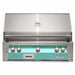 Alfresco ALXE 36-Inch Built-In Gas Grill With Rotisserie  | Light Green