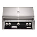 Alfresco ALXE 36-Inch Built-In Gas Grill With Rotisserie  | Black