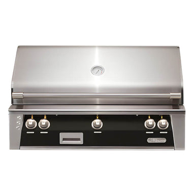 Alfresco ALXE 42-Inch Built-In Gas Grill With Rotisserie | Jet Black