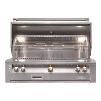 Alfresco ALXE 42-Inch Built-In Gas Grill With Sear Zone And Rotisserie - ALXE-42SZ
