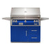 Alfresco ALXE 42-Inch Gas Grill on Refrigerated Cart | Ultramarine Blue