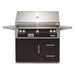 Alfresco ALXE 42-Inch Gas Grill on Refrigerated Cart | Matte Black