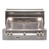 Alfresco ALXE 42-Inch Built-In Gas Grill With Sear Zone And Rotisserie