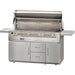 Alfresco ALXE 56 Inch Grill | Two Drawer / Single Door Refrigerator Cart