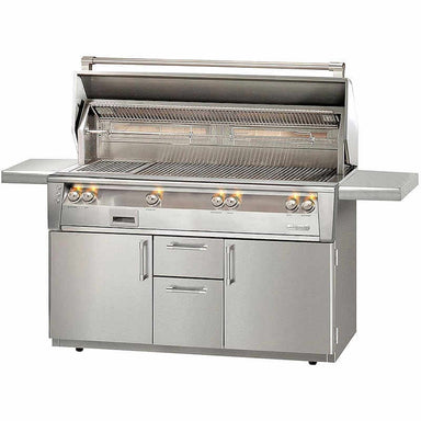 Alfresco ALXE 56-Inch Freestanding Gas All Grill With Sear Zone And Rotisserie With Marine Armour | Stainless Steel Finish