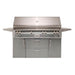 Alfresco ALXE 56-Inch Freestanding Gas All Grill With Sear Zone And Rotisserie | Signal Gray