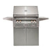 Alfresco ALXE 30-Inch Freestanding Gas Grill with Rotisserie | Signal Gray