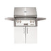 Alfresco ALXE 30-Inch Freestanding Gas Grill with Rotisserie | Signal White Matte