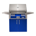 Alfresco ALXE 30-Inch Freestanding Gas Grill w/ Sear Zone & Rotisserie | Ultramarine Blue