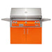 Alfresco Grills ALXE-42C-S2005 Alfresco ALXE 42-Inch Grill With Rotisserie With Marine Armour in Luminous Orange