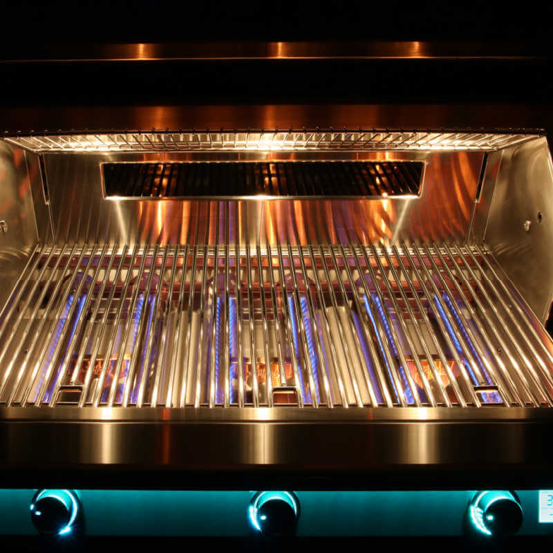 Alfresco AIPG Grill | Halogen Interior Grill Lighting