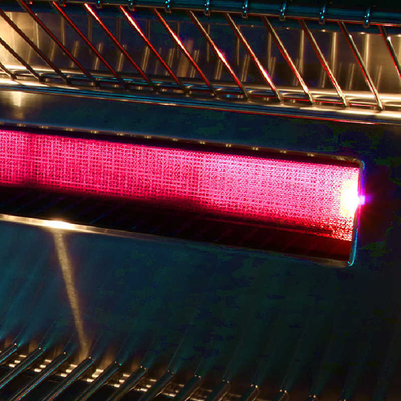 Alfresco AIPG Grill | Thermaglass IR Rear Burner