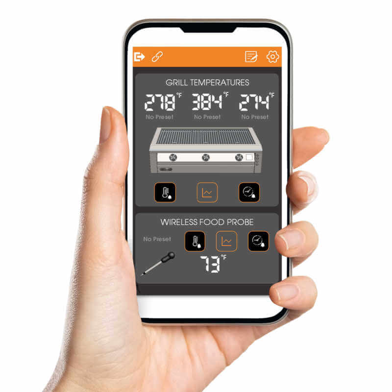 Alfresco AIPG Grill | Phone Control