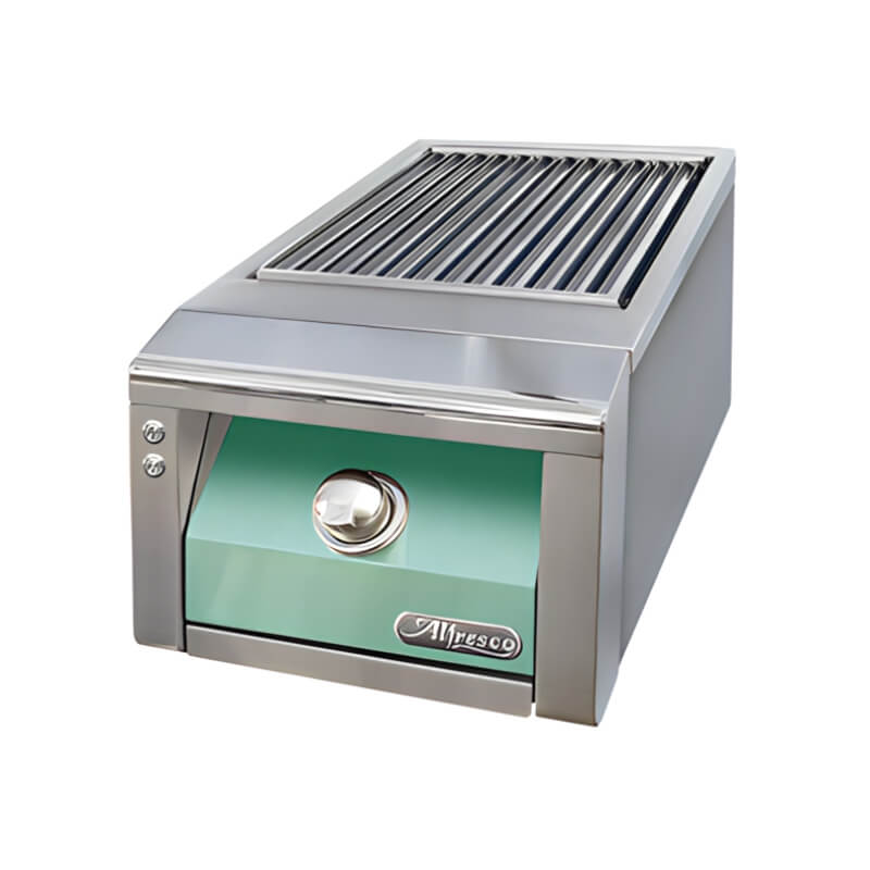 Alfresco Sear Zone Side Burner | Light Green