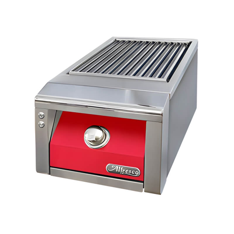  Alfresco Sear Zone Side Burner | Raspberry Red