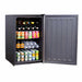 American Made Grills 22" Deluxe Outdoor Approved Compact Refrigerator | 156 Can Capacity