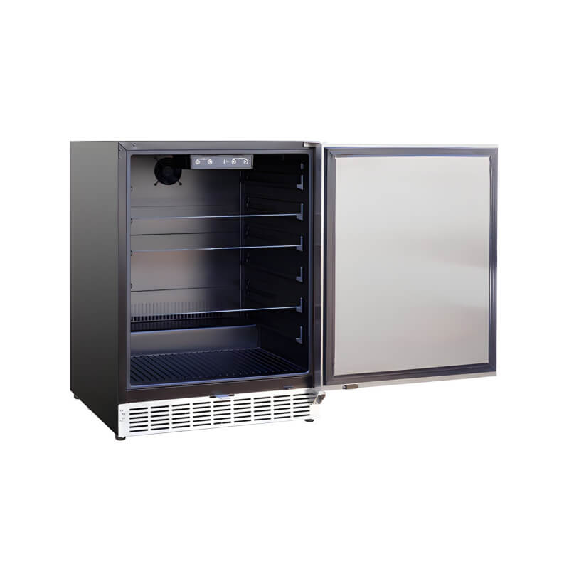 American Made Grills 24 Inch Outdoor Refrigerator | 5.1 Cu Ft. of Storage