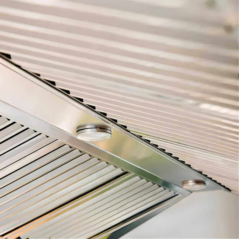 American Made Grills 36 Inch 1200 CFM Outdoor Rated Vent Hood | Commercial Grade Baffles