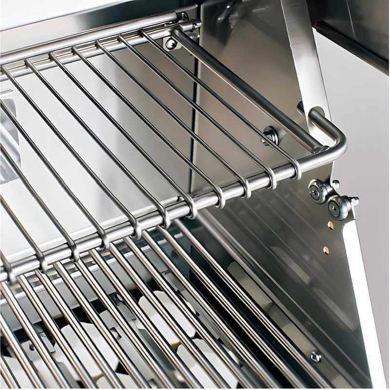 American Made Grills Estate 30 Inch Built In Grill | 2-Position Warming Rack