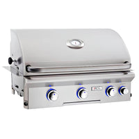 American Outdoor Grill L Series 30 Inch 3 Burner Built-In Gas Grill With Rotisserie - 30NBL
