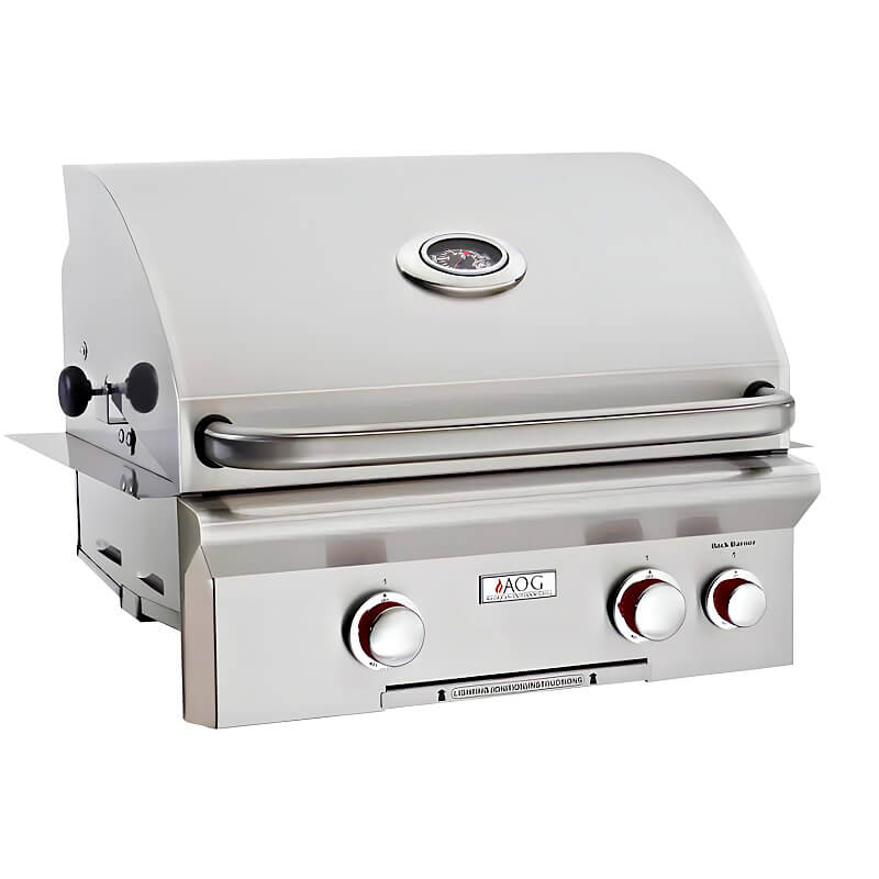 American Outdoor Grill T-Series 24 Inch 2 Burner Built-In Gas Grill With Rotisserie