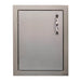 Artisan 17-Inch Stainless Steel Single Vertical Access Door With Marine Armour | Left Hinge